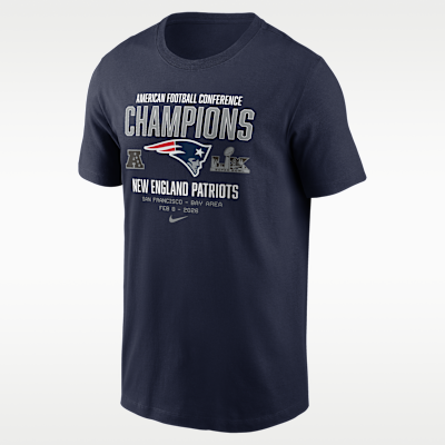 New England Patriots 2026 AFC Champions Team Nation Men's Nike NFL